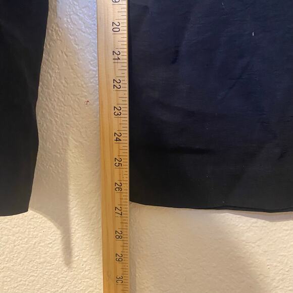 Zara Classic Black Wide Leg Trouser Dress Pants Size XS - Picture 4 of 7